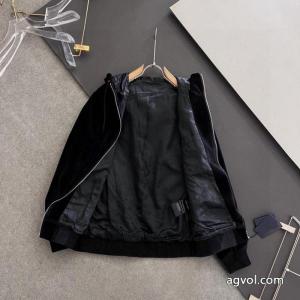 Pradプロフェッショナルカスタムベルベット生地キャップジャケット