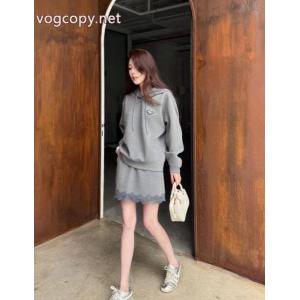 Pradaカスタムアルファベット三角標カジュアルスーツセット