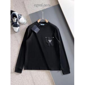 長袖Tシャツプラダブランド コピー 販売 店今流行 稀少*新品 2026限定新作