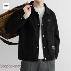 PRADAブランド アクセサリー 激安コート安心の追跡案内 送料込 SALE！ 洗練された雰囲気