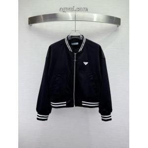 激安 ブランド良好な材質 クラシカルなデザイン 復古風ジャケットPRADA
