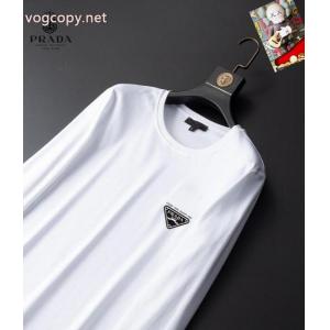 PRADAブランド コピー 着払いTシャツ全国無料得価 毎年大人気商品 大人でお上品