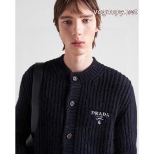海外先行発売！ 全国無料大人気 半額セールスーパー コピー メンズPRADAニットコート