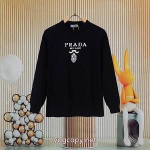 ニットコピー 品 ブランドPRADA圧倒的な高級感 大胆なカジュアルダウン 個性的.