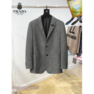 PRADAスーツコートブランド コピー 販売店最前線新作 NEW!国内完売 最安値に挑戦