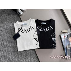 ブランド コピー 着払いPRADA洗練された雰囲気 男女共用 個性的なスタイリングTシャツ
