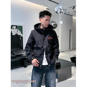 ジャケットPRADAブランド 品 激安 通販最落なし! 希少! 激安上品 独特な