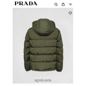 コピー ブランド 通販 安心ダウンジャケットPRADA秋冬トレンド先取り 最高にCOOL秋冬新作 当店大人気