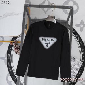 PRADAブランド コピー 専門店必要な一品 高い機能性 2026新入荷長袖Tシャツ