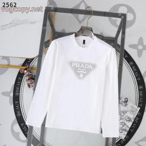 PRADAブランド コピー 専門店必要な一品 高い機能性 2026新入荷長袖Tシャツ