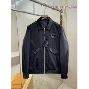 ジャケット高評価の人気品  高品質  手触りがいい激安 ブランドPRADA..