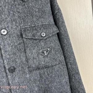 偽 ブランド 購入上品に冬っぽさを感じる 人気チャーム 人気セールHOTPRADAコート.