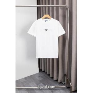 ブランド スーパー コピー大人気商品再入荷! 2026年冬最新作 売り切れ注意PRADA半袖Tシャツ