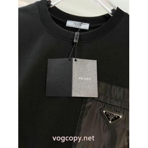 流行り 秋季新作品 最新作期間限定セール激安 ブランド 通販プラダ半袖Tシャツ