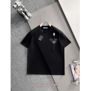プラダ偽物 通販半袖Tシャツ新作限定上品な 絶対欲しい  希少価値大