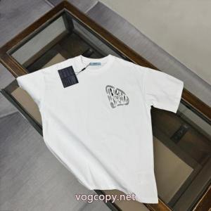 最適なサイズ 大好評シリーズ 上質  偽 ブランド 通販プラダ半袖Tシャツ