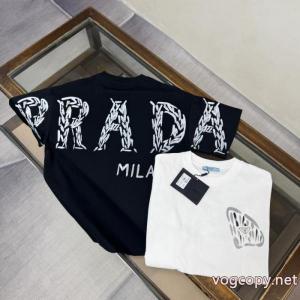 最適なサイズ 大好評シリーズ 上質  偽 ブランド 通販プラダ半袖Tシャツ