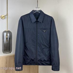 PRADAブランド コピー 着払いお勧めの一品 大人気再入荷セール 秋冬爽やかな新作が流行りジャケッ..
