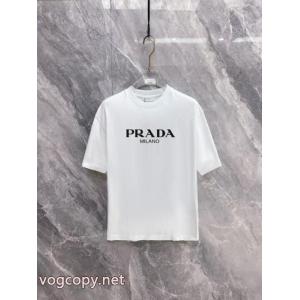 激安 通販 ブランド半袖TシャツプラダSALE特価 上品 最終価格