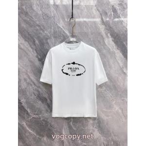 PRADA偽 ブランド 夏季限定販売 新作人気 2026のトレンド半袖Tシャツ