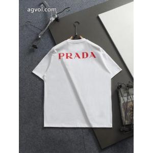 高評価アイテム 海外限定! 激安通販偽 ブランド PRADA半袖Tシャツ