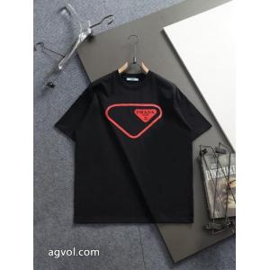 高評価アイテム 海外限定! 激安通販偽 ブランド PRADA半袖Tシャツ
