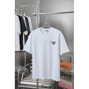 PRADA2026最新作完売必至 大人気アイテム オシャレな雰囲気ブランド 偽物 激安半袖Tシャツ