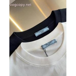 コピー 商品 販売PRADA半袖Tシャツ今年風 売切続出 今季トレンド
