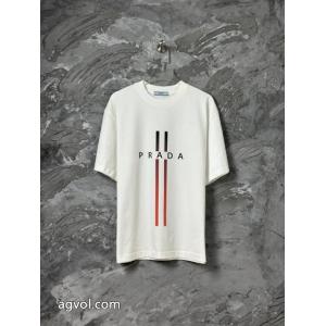 PRADA半袖TシャツHOT品質保証 ins同款アイテム 2026一番最高人気偽 ブランド 通販