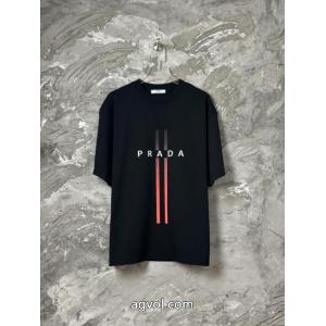PRADA半袖TシャツHOT品質保証 ins同款アイテム 2026一番最高人気偽 ブランド 通販