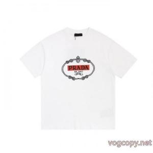 PRADA保温性の高い 全国無料品質保証 人気商品  偽 ブランド半袖Tシャツ