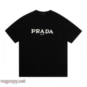PRADA限定SALE 数量限定定番人気 大人の魅力ブランド 偽物 激安 通販半袖Tシャツ