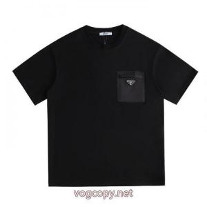 ブランド 通販PRADA半袖Tシャツ極上美品 少量再入荷 フォーマル多機能 