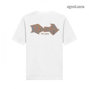 PRADA半袖Tシャツ高級感に溢れ 新品人気上昇 半額以下SALEブランド コピー s 級