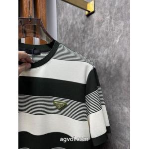 TOPセラー賞 珍しい 夏の大人カジュアルスタイルシャツブランド 品 激安 通販PRADA..