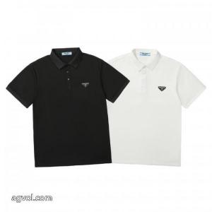 大人気定番 個性派 雰囲気が違うスーパーコピー2026PRADA半袖poloTシャツ
