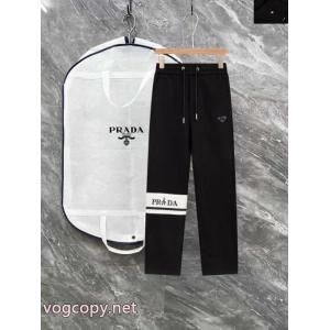 無敵アイテム 爽やかな色合い 大人着用可ブランド 通販店ズボンPRADA