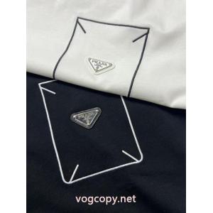 ブランド フェイク半袖TシャツPRADA確保済安い 新作入荷 男女兼用