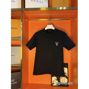 定番素敵 上品シックなお品 2026人気商品ブランド コピー 品半袖Tシャツプラダ