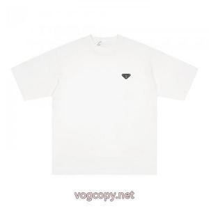 2026年最旬トレンド 根強い人気定番商品 最安挑戦PRADA半袖Tシャツ偽 ブランド