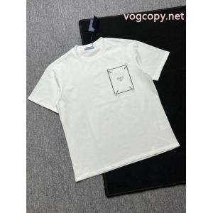 ムダな装飾を排したデザイン 存在感◎ 着心地が良いコピー 商品 ブランド半袖短袖プラダ.