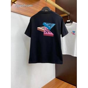 通販 ブランド半袖Tシャツ最新作正規品 雑誌登載商品 最高にCOOL2026新作プラダ