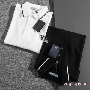 半袖poloTシャツコピー ブランドPRADA都会的感 特価高品質 コスパ最高のプライス