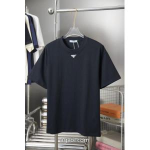 VIP価格 海外限定アイテム 数量限定特価ブランド 品 コピープラダ半袖Tシャツ