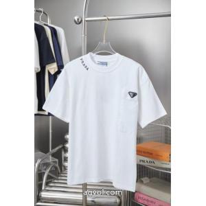 半袖Tシャツプラダブランド コピー s 級格安SALE 2026年モデル 超定番人気