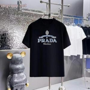 PRADA偽物 ブランド半袖Tシャツ夏季新作品 今年も人気！ 清潔感の高い新品