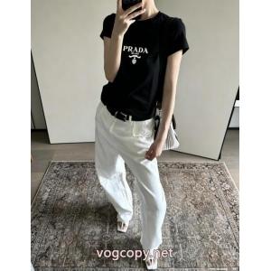 半袖TシャツPRADAブランド アクセサリー 激安雑誌登載商品 新品保証 在庫希少