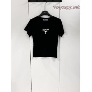 半袖TシャツPRADAブランド アクセサリー 激安雑誌登載商品 新品保証 在庫希少