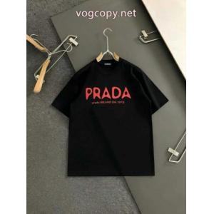 2026即旬な装いに 魅力的な今年らしい 超一流のブランドPRADAコピー 商品 ブランド半袖Tシャツ