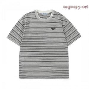 PRADA最安値セール 上品スタイル お買い得お得コピー 通販半袖Tシャツ
